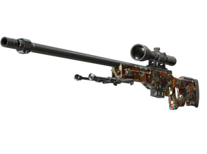 StatTrak™ AWP | ЛАПКИ (Немного поношенное)