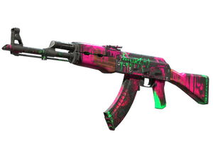 AK-47 | Неоновая революция (Закалённое в боях)
